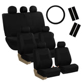 FH Group front seat covers overview showing tailored fit and protection