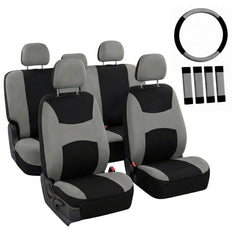 FH Group front seats overview showing full interior protection and clean look