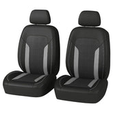 Figpade front view seat cover fitted on chair, protects upholstery
