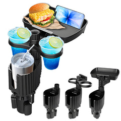 Figtacico front view installed showing organized drinks and tray benefit