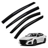 FIILINES front view of four black visors showing fit and sleek look for Altima