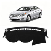 FIILINES front view on Hyundai Sonata dashboard shows clean protection and reduced glare
