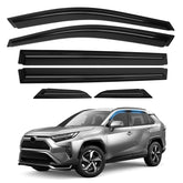 FIILINES front passenger door visor showing sleek fit and improved weather protection