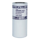 Fill‑Rite F1810HM0 front view showing threaded connection and durable housing for quick swap