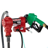 Fill‑Rite FR1210HA1 front assembly showing rugged cast‑iron body and pump ports for reliable durability