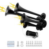 FILTERUP front view of four-horn assembly showing bold presence and safety benefit