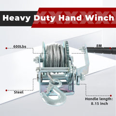 findmall winch mounted on a trailer demonstrating secure installation and practical use for boats