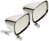 Fit System front view chrome mirror showing clean styling and improved visibility