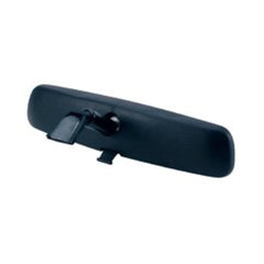 Fit System K Source front view mirror showing large clear reflective surface and anti-glare benefit