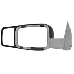 Fit System side profile installed on Ram pickup demonstrating added towing width benefit