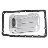 Fitede front view of transmission filter kit showing fit and complete packaging benefits