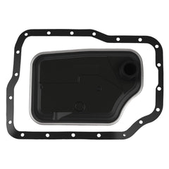 Fitede front view of filter kit showing components and fit clarity