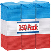 FIXSMITH front packaging showing pack of 150 towels for value and convenience