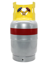 Flame King front view showing tank and valve, professional-grade storage