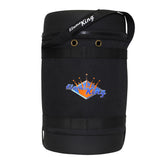 Flame King front view of insulated carrying case showing protective shell benefit