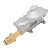 Flame King front view showing regulator profile and mounting points for secure installation