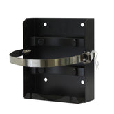 Flame King front view of bracket showing secure tank hold and peace of mind