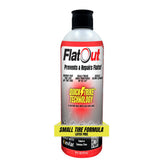 FlatOut QuickStrike front label showing product name and benefits