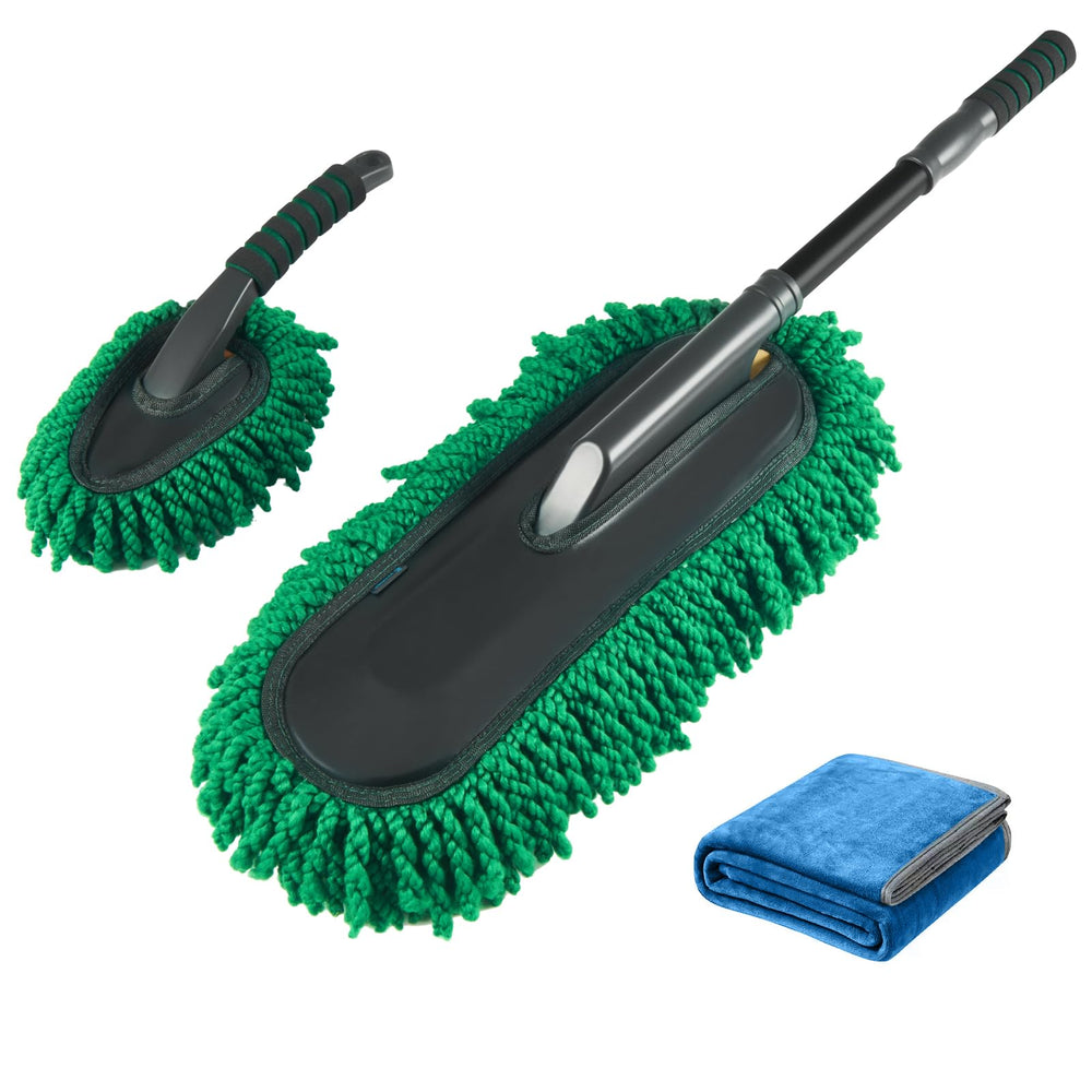 FLORICH front packaging showing full duster set and quick benefits