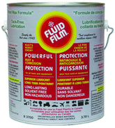Fluid Film 1 gallon can front view showing label and capacity, durable protection