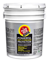 Fluid Film front pail showing label and product capacity protects metals