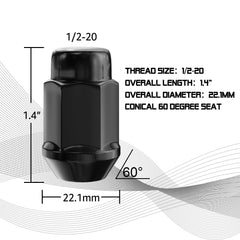 FLYCLE close-up of precise 1/2-20 threads showing accurate fit and strength