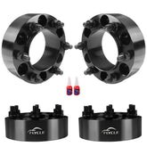 FLYCLE front view of spacer set showing fitment and clean finish