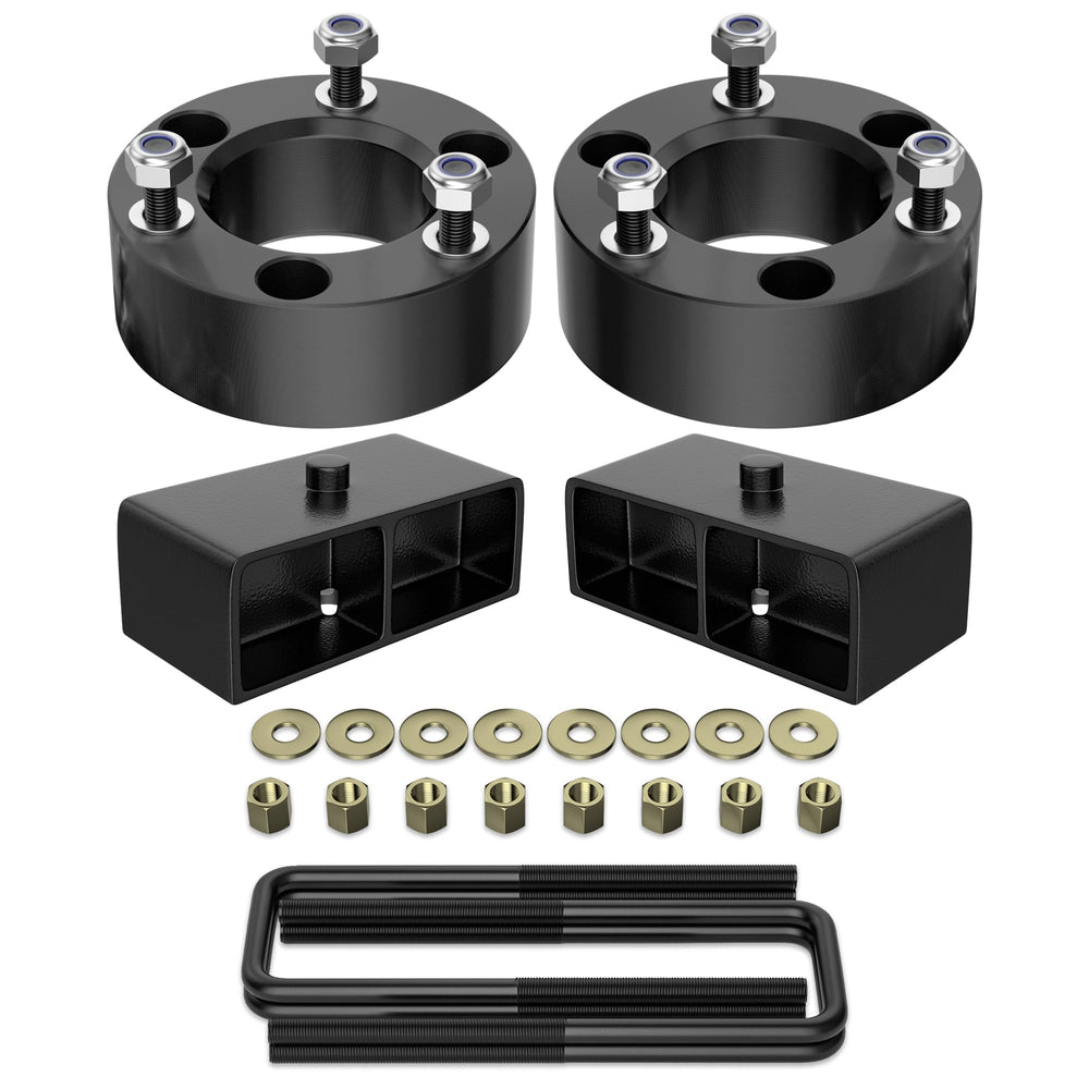 FLYCLE front spacer assembly showing fitment and improved clearance
