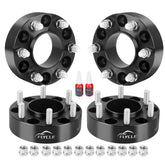 FLYCLE front view of adapter installed showing secure hub fit and improved clearance