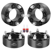 FLYCLE front view spacer showing bolt pattern and improved fitment benefit