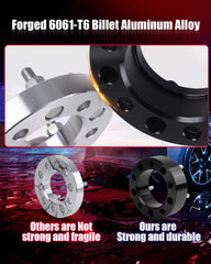 FLYCLE machined 126.15mm center bore highlighting precise hub-centric alignment