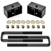 FLYCLE rear blocks front packaging showing kit contents and benefit of ready-to-install