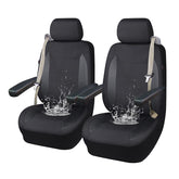 Flying Banner packaging showing front pair protecting seats and easy storage