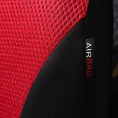Flying Banner closeup mesh texture for breathability and comfort