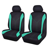 Flying Banner front seat covers full view showing renovated interior benefit