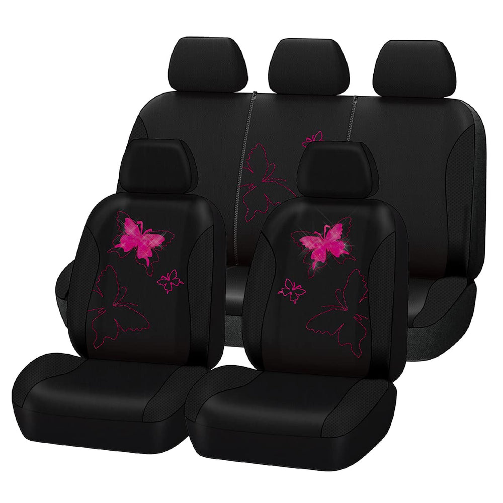 Flying Banner front seat full view showing stylish fit and protection