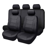 Flying Banner front seat full set fitted showing protection and style