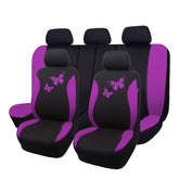 Flying Banner front seat overview showing neat fit and instant style boost