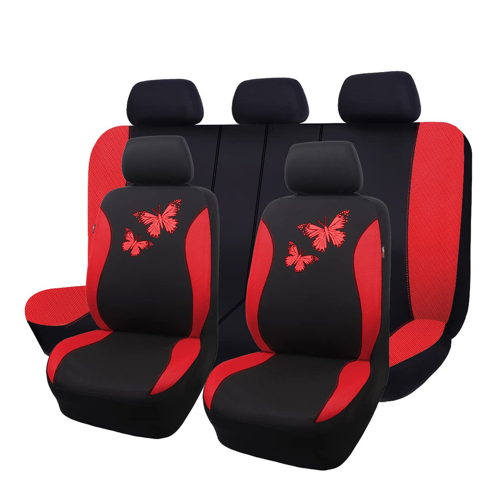 Flying Banner front seat full set fitted for instant style and protection
