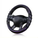 Flying Banner front view of purple black cover showing sporty look and secure fit