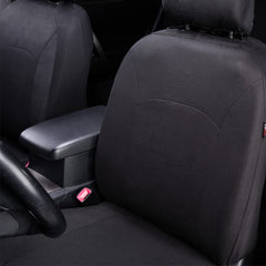 Flying Banner side airbag access detail showing safety compatibility benefit