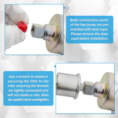FLYINGAMZ mounting foot and label detail highlighting correct fit and model identification