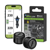 FOBO front packaging showing included wireless tire sensors and box benefits