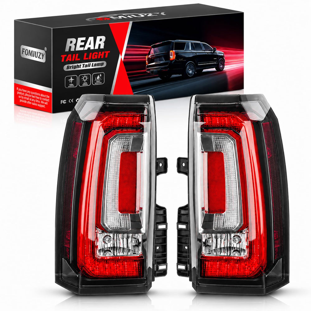 FOMIUZY front view of pair showing fit and finish for GMC Yukon benefits clear visibility