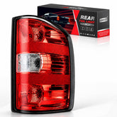 FOMIUZY right rear taillight front view showing clear lens and fit