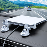 FONKEN front view of Starlink Mini mount showing secure fit and easy access