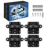 Forccord front package view showing four anchors and hardware for quick install