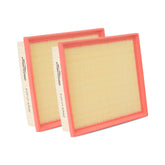Forccord front view of two-pack filters showing fit for Mazda CX-90 and CX-70, improved protection