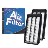 Forccord front view showing 2-pack filters and OE fit benefits