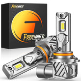 FORENNER 9005 front bulb showing compact design and brighter output